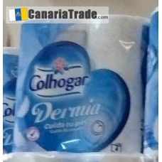 Colhogar - Dermia cuida tu piel 4 Rollen Toilettenpapier produziert auf Gran Canaria
