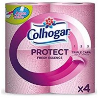 Colhogar - Protect fresh essence 4 Rollen super saugstark Toilettenpapier produziert auf Gran Canaria