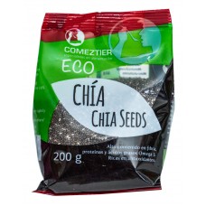 Comeztier - Chia Seeds Eco Chia-Samen Bio 200g Tüte produziert auf Teneriffa
