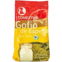 Comeztier - Gofio de Espelta kanarisches Dinkelmehl geröstet 400g Tüte produziert auf Teneriffa