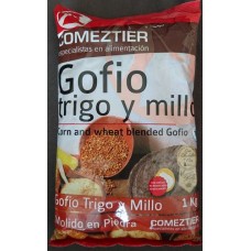 Comeztier - Gofio de Trigo y Millo Weizen- & Maismehl geröstet 1kg produziert auf Teneriffa