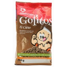 Comeztier - Gofitos al Chocolate Cereals Cerealien mit Gofio und Schokolade Tüte 290g produziert auf Teneriffa