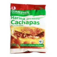 Comeztier - Harina para elaborar Cachapas Mehl für Maisbrötchen 300g Tüte produziert auf Teneriffa