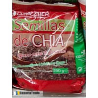 Comeztier - Semillas de Chia Samen 250g Tüte produziert auf Teneriffa