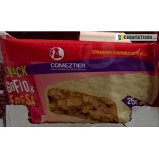 Comeztier - Barrita Snack de Gofio & Fresa Riegel 3x25g produziert auf Teneriffa
