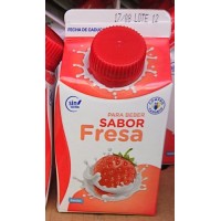 Compro Canario - Para Beber Sabor Fresa Trinkjoghurt Erdbeer 250g/235ml Tetrapack produziert auf Teneriffa (Kühlware)