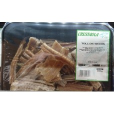 Crestaola - Tollos Secos Trockenfisch-Filets gesalzen 500g Schale produziert auf Gran Canaria (Kühlware)