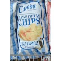 Cumba - Chips Papas Fritas Salt & Vinegar Vinagreta 37g produziert auf Gran Canaria