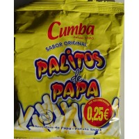 Cumba - Palitos de Papa Sabor Original 20g 10 Tüten produziert auf Gran Canaria