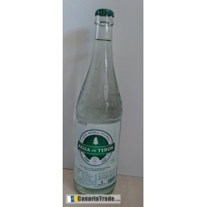 Fuenteror - Agua con gas Mineralwasser mit Kohlensäure 750ml Glasflasche Kronkorken produziert auf Gran Canaria