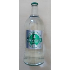 Fuenteror - Agua con gas Mineralwasser mit Kohlensäure 500ml x20 Glasflasche Kronkorken Kasten produziert auf Gran Canaria