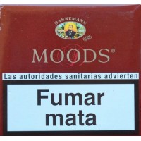 Dannemann - Moods Puritos 5x20 Stück kanarische Cigarillos ohne Filter produziert auf Gran Canaria