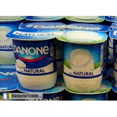 Danone - Yogurt natural Naturjoghurt 4x120g (Kühlware) produziert auf Teneriffa