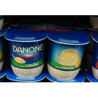 Danone - Yogur Sabor Limon 4er Pack 4x120g produziert auf Teneriffa (Kühlware)