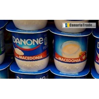 Danone - Yogur Macedonia 4er Pack 4x120g produziert auf Teneriffa (Kühlware)