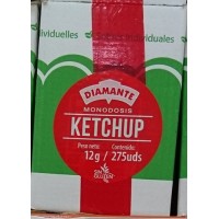 Diamante - Ketchup Salsa de Tomate Portionspackungen 12g x 275 Stück produziert auf Gran Canaria