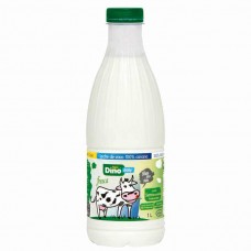 Dino daily - Leche Fresca semidesnatada Frischmilch halbfett 1l Flasche (Kühlware) produziert auf Gran Canaria