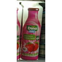 Dino daily - Para Beber Sabor Fresa Erdbeer Joghurtdrink 943ml Tetrapack (Kühlware) produziert auf Gran Canaria