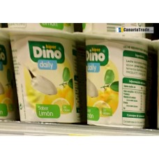 Dino daily - Yogur Sabor Limon 4x 125g (Kühlware) produziert auf Teneriffa