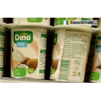Dino daily - Yogur Natural Sabor Coco 4x 125g (Kühlware) produziert auf Teneriffa