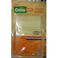 Dino Food - Queso Edam Lonchas Formato Ahorro in Scheiben 250g (Kühlware) produziert auf Gran Canaria