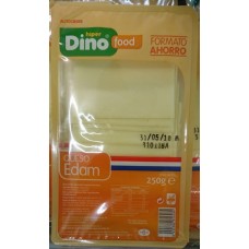 Dino Food - Queso Edam Lonchas Formato Ahorro in Scheiben 250g (Kühlware) produziert auf Gran Canaria