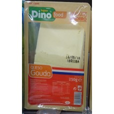 Dino Food - Queso Gouda Lonchas Formato Ahorro Gouda in Scheiben 250g (Kühlware) produziert auf Gran Canaria