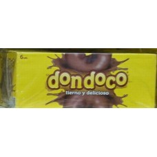 Dondoco Donuts mit Schokolade 6 Stück 280g produziert auf Gran Canaria