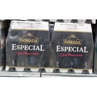 Dorada - Especial Original Extra Cerveza Bier 5,7% Vol. 24x 250ml Glasflasche Stiege produziert auf Teneriffa
