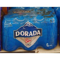 Dorada - Sin Alc. Bier alkoholfrei 6x 330ml Dose produziert auf Teneriffa