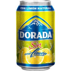 Dorada - Sin Alc. con limon Bier Radler alkoholfrei - 330ml Dose produziert auf Teneriffa