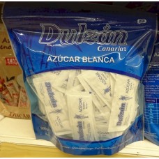 Dulzan - Azucar Blanca weißer Zucker 7g-Portionen 500g produziert auf Teneriffa