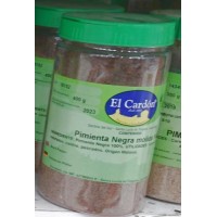 El Cardon - Pimienta Negra Molida schwarzer Pfeffer gemahlen 450g Dose von Gran Canaria