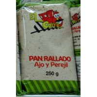 El Carril - Pan Rallado con Ajo y Perejil Paniermehl mit Knoblauch und Petersilie 250g produziert auf Gran Canaria