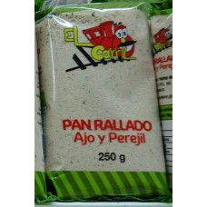 El Carril - Pan Rallado con Ajo y Perejil Paniermehl mit Knoblauch und Petersilie 250g produziert auf Gran Canaria