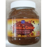 Emicela - Crema de Cacao Schokolade-Haselnusscreme Aufstrich 750g Glas produziert auf Gran Canaria