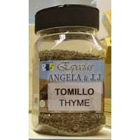 Especias Angela & J.J. - Tomillo Thymian Gewürz 18g PET-Glas produziert auf Teneriffa