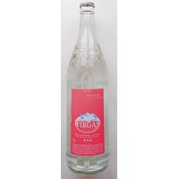 Firgas - Agua mineral natural con gas Mineralwasser mit Kohlensäure 750ml Glasflasche mit Kronkorken produziert auf Gran Canaria