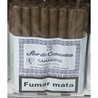 Flor de Canarias - Canaritos Tamano Petitos  25 Zigarillos produziert auf Teneriffa