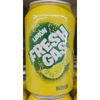Fresh Gas - Limon Lemonada Zitronen-Limonade 330ml Dose produziert auf Gran Canaria