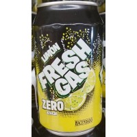 Fresh Gas - Limon Zero Lemonada Zitronen-Limonade zuckerfrei 330ml Dose produziert auf Gran Canaria