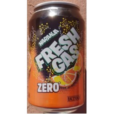 Fresh Gas - Naranja Zero Lemonada Orangen-Limonade zuckerfrei 330ml Dose produziert auf Gran Canaria