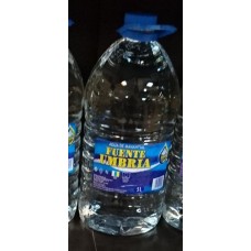 Fuente Umbria - Agua de Manantial Mineralwasser still 5l PET-Kanister produziert auf Gran Canaria