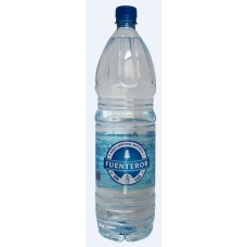 Fuenteror - Agua sin gas Mineralwasser mit Kohlensäure 1,5l x 6 PET-Flasche produziert auf Gran Canaria