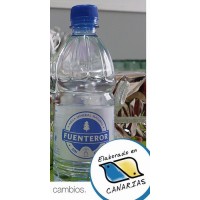 Fuenteror - Agua sin gas Mineralwasser still 500ml PET-Flasche produziert auf Gran Canaria
