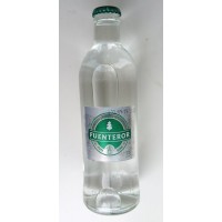 Fuenteror - Agua con gas Mineralwasser mit Kohlensäure 330ml Glasflasche Kronkorken produziert auf Gran Canaria