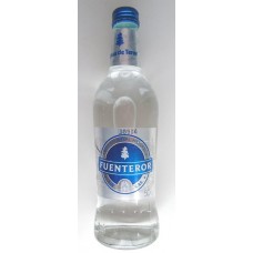 Fuenteror - Agua sin gas Mineralwasser still 500ml Glasflasche Schraubverschluß produziert auf Gran Canaria