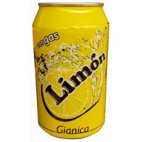 Gianica - Limon Zitronen-Limonade 6% Dose 330ml produziert auf Gran Canaria