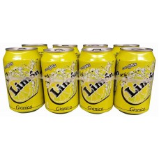 Gianica - Limon Zitronen-Limonade 6% Dose 330ml 8er Pack produziert auf Gran Canaria