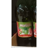 Gianica - Manzana Apfelgetränk mit Kohlensäure 8% Saftanteil 2l PET-Flasche produziert auf Gran Canaria